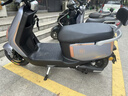 宝岛电动摩托车N1长续航电动车代步踏板电瓶车外卖电摩1200W高速电机60/72V通用 钛金灰/前碟后鼓/尾箱版 配60V20AH超威铅酸-续航70公里 实拍图