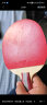 红双喜DHS狂飚五星乒乓球拍直拍双面反胶5层强攻H5006 实拍图