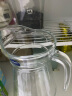乐美雅（Luminarc）玻璃水壶冷水壶凉水杯饮料果汁茶壶 鸭嘴壶 1.3L单只装有盖 实拍图