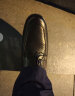 波图蕾斯(Poitulas)英伦男士商务休闲鞋正装皮鞋男系带耐磨 P9829 黑色 42 实拍图