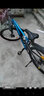 兰令软尾山地自行车成年人变速碟刹越野骑行男女学生双减震单车 深海蓝【前后培林花鼓+软尾双减震+内走线】 26英寸(160-178cm身高) 30速 实拍图