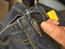 真维斯（Jeanswest）王一博代言牛仔裤男秋冬新款天丝舒适修身直筒高端潮牌休闲裤子男 蓝灰+深蓝【天丝厚款组合】 36 码(2尺8) 【建议160-175斤】 实拍图