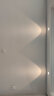 雷士（NVC）LED射灯家用嵌入式背景墙洗墙小山丘铝材白色5瓦记忆三色【秀峰】 晒单实拍图