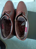 奥康（Aokang）休闲商务加绒保暖棉鞋简约舒适皮鞋103021038棕色42码 实拍图