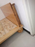 柏家信现代简约全柏木1.8米双人床日式1.5米实木床大床特色家用主卧北欧 1.5*2.0米 晒单实拍图