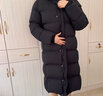 CLARKE QUEEN95%白鹅绒羽绒服女长款过膝2024新款宽松加厚外套潮 黑色 L (165) （145-165斤卡码拍小） 实拍图