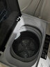 奥克斯（AUX）波轮洗衣机 全自动 家用小型宿舍租房带甩干一键洗脱洗衣机 9.0KG洗脱容量【智能风干+强力去污】 经济款 实拍图