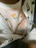 aqpa【195g新疆棉】新生婴儿连体哈衣春秋纯棉衣服宝宝和尚服0-6 心想事橙 59cm 实拍图