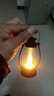 【露营灯】创意复古手提小夜灯网红迷你氛围小马灯桌面摆拍油灯 复古手提小夜灯【黑色1个】 实拍图
