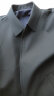 红豆（Hodo）夹克男翻领舒适纯色短款行政夹克外套男外套春秋男 B5藏青  170 晒单实拍图