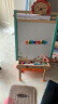 得力（deli）可升降木质儿童画板画架黑板白板带画卷套装开学玩具六一儿童节生日礼物MF501 实拍图