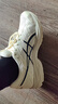 亚瑟士ASICS男鞋网面跑步鞋缓震跑鞋透气舒适运动鞋 GEL-FLUX 4 米色/蓝色102 39.5 实拍图