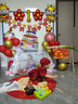 多美忆周岁生日布置抓周用品男宝女宝一周岁生日气球装饰龙宝棒棒糖套装 实拍图