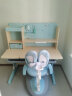 黑白调学习时光儿童学习桌椅套装多功能可升降学生桌椅书桌写字桌家用课桌1.2m蓝 晒单实拍图
