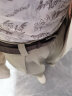 梵希蔓保暖亲肤打底衫女秋冬季长袖t恤上衣洋气减龄修身内搭薄款 M2529 白咖色 L 晒单实拍图