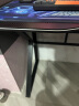 立太电脑桌台式家用电竞桌椅套装办公书桌卧室桌子 【黑架+黑碳纤维面】单桌120cm 晒单实拍图