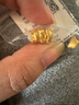 周六福（ZLF）  黄金转运珠男女款足金吉财元宝龙红手绳 定价 1.03g 实拍图