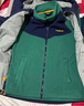 探路者探路者男女童三合一冲锋夹克 秋冬款童装儿童防风外套QAWWBL93624 琥珀绿 140 实拍图