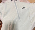 迪卡侬（DECATHLON）户外透湿抓绒女加厚摇粒绒抓绒衣保暖外套冲锋衣内胆MH100 半拉链-绿色 XS 实拍图