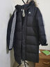 阿迪达斯（adidas）男女情侣装长款羽绒服冬季新款连帽厚运动服过膝保暖防风外套 黑色/情侣款/2025新款 S 实拍图