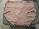 猫人女士高腰内裤女纯棉收腹收小肚子石墨烯抑菌裆高弹三角裤4条XL 实拍图