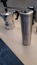 天喜（TIANXI）摩卡壶家用意式煮咖啡器具手磨咖啡机手冲浓缩萃取户外咖啡壶 【银色中号+手摇磨豆机】 150ml 实拍图