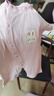 舒贝怡2件装婴儿衣服夏季薄款新生儿连体衣短袖哈衣儿童爬服粉色59CM 实拍图