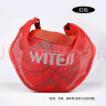 WITESS目击者篮球包单肩斜跨训练运动背包篮球袋网袋学生儿童排球足球包 LD193红色 实拍图