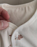 童泰（TONGTAI）婴儿马甲秋冬宝宝夹棉衣服儿童外出上衣TS43J191-DS棕色90cm 实拍图