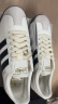 adidas「T头鞋」VL COURT休闲板鞋德训鞋男女阿迪达斯官方轻运动 白色/黑色/树脂黄 39 晒单实拍图
