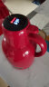 壹滴水（edish） 保温壶家用大容量暖水壶智能玻璃内胆热水瓶开水壶 红色 1.5L (智能显温） 晒单实拍图