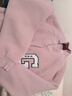 GAP男女装2025秋季新款大G字母仿羊羔绒宽松夹克开衫卫衣787408 粉色 XS (165/84A)亚洲尺码 实拍图