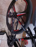 EG7山地自行车成人学生变速越野单车双减震赛车26寸青少年男女 三刀【升级减震 轻量铝架】黑红 26寸24速【适合：160-180CM】 实拍图