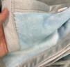 网易严选加厚法兰绒 毛毯A类抗菌 办公居家午睡空调毯盖毯 晴空蓝1*1.4m 实拍图