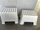 宜家（IKEA）BOLMEN伯蒙家用防滑洗漱凳上厕所脚凳板凳浴室马桶踩脚凳子加厚 白色凳 实拍图