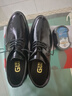 戈耐男士内增高男鞋正装皮鞋男商务休闲鞋真皮增高鞋男英伦德比鞋子男 黑色【增高 6cm】真牛皮 四季款 39 码(245MM) 实拍图