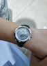 美度（MIDO）瑞士手表 花淅系列 月相款 水湖蓝 时尚优雅 石英皮带女表 实拍图