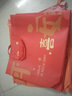 敬平无纺布手提袋服装店袋子定做覆膜环保袋服装购物袋礼品袋时尚女装 红色平安欢喜 横向大号47*37*10cm（单个装，10个起发） 实拍图