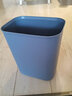 诺爵 卫生间垃圾桶宾馆酒店垃圾筒夹缝厨房收纳桶网吧方形大号垃圾桶 小号灰色方*形垃圾桶 实拍图