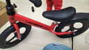 博贝臣儿童平衡车无脚踏自行车2-5岁滑行车1-3岁小孩两轮滑步车4-6-9岁 充气轮- 12寸 红色 -推荐80-110cm 减震充气轮胎 实拍图