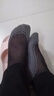 浪莎丝袜女10双薄款ins潮中筒春夏季黑肉色棉感短袜子 黑色10双 均码 实拍图
