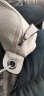 KRCK感胸包女2024新款潮韩版休闲马鞍包女包时尚超火斜挎小众腰包 米白色+送挂件 晒单实拍图