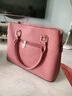 袋鼠（KANGAROO）中年时尚女包2025潮韩版女士手提包软皮单肩包斜挎妈妈包 橡粉色 实拍图