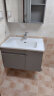 九牧（JOMOO）现代极简浴室柜陶瓷一体盆洗脸盆大收纳柜组合80cm A2715-14HU-5 晒单实拍图