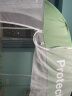 富安娜 家用蚊帐 防摔蒙古包蚊帐 三开门 1.5x2米床 绿色 【免安装】 实拍图