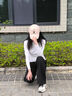 MissWiss倪妮同款收腹直筒裤子女秋冬款加绒休闲裤长裤百搭显瘦加厚保暖裤 实拍图