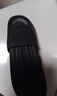 夏季EVA新款防滑厚底家用拖鞋踩屎感外穿室内软底拖鞋男士拖鞋女 黑色 42-43 【适合41-42脚】 实拍图