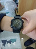 卡西欧（CASIO） 手表 防水黑金太男表 多功能夜光双显电子表 运动学生手表 AEQ-110W-1B 十年电力+世界时间 实拍图
