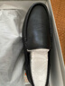 红蜻蜓休闲鞋男秋冬透气软底商务一脚蹬男士休闲鞋皮鞋WTA7423黑色39 实拍图