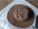 牧高笛（MOBIGARDEN）渔夫帽  户外徒步加宽遮阳帽男女通用渔夫帽 卡其色 实拍图